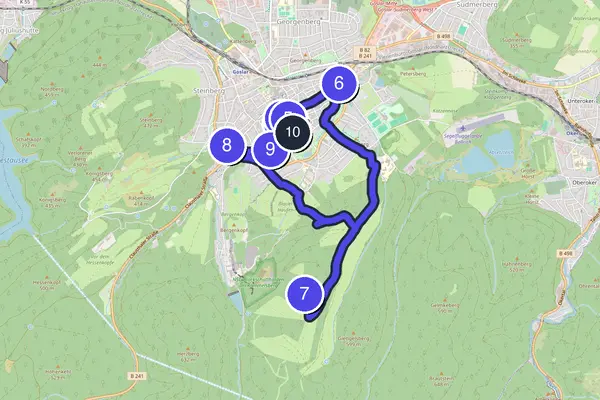 Goslar Walking Tour Map